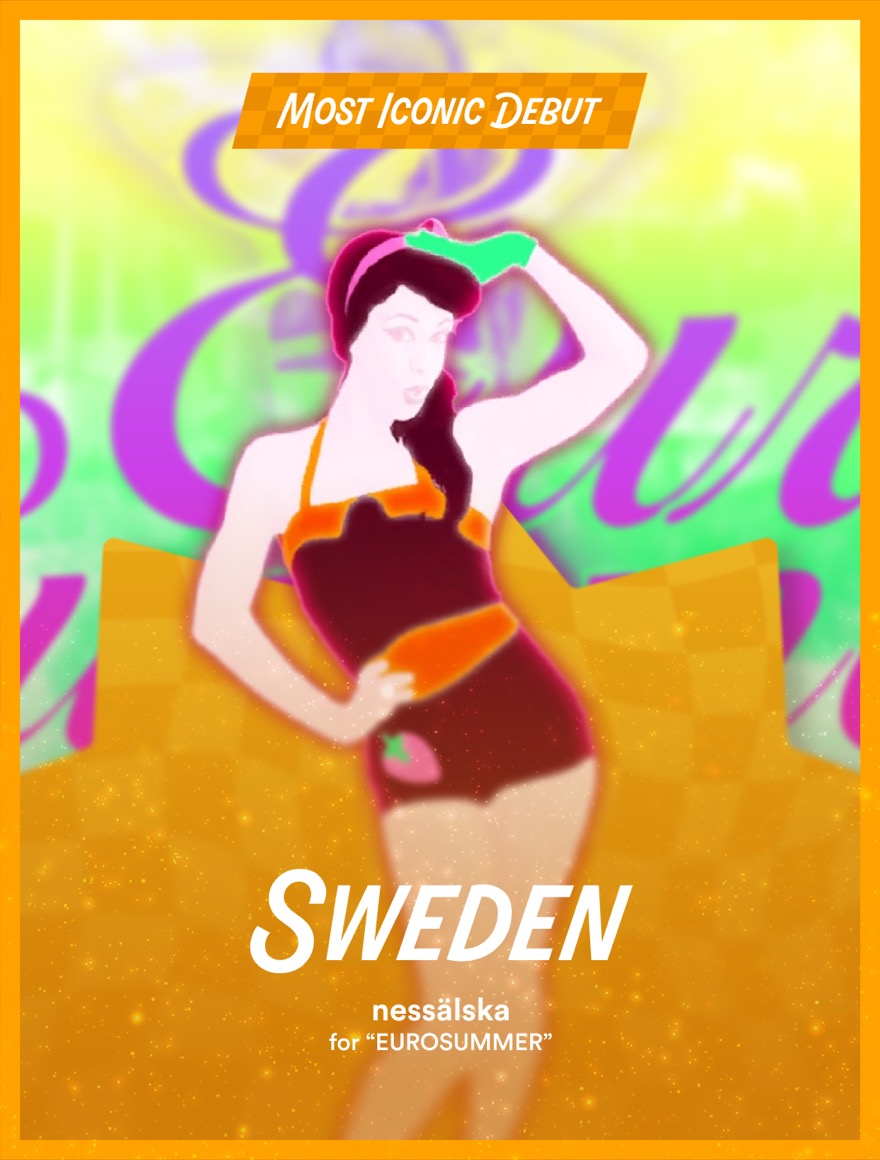 Most Iconic Debut 2026: Sweden, nessälska for EUROSUMMER